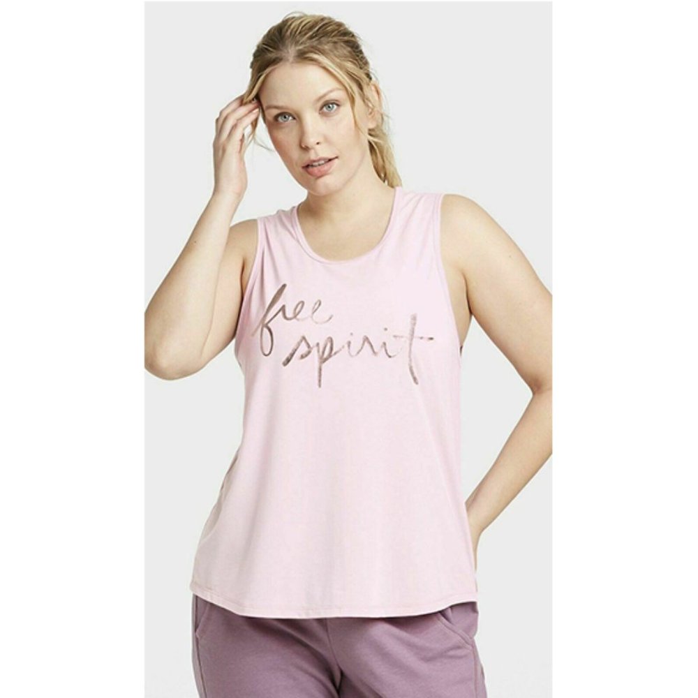 All In Motion Free Spirit Workout Tank Top Lilac